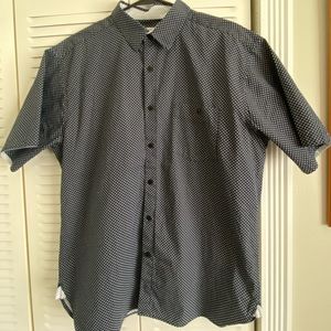 Casual short sleeve button down shirt